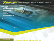 Tablet Screenshot of nanomoldcoating.com